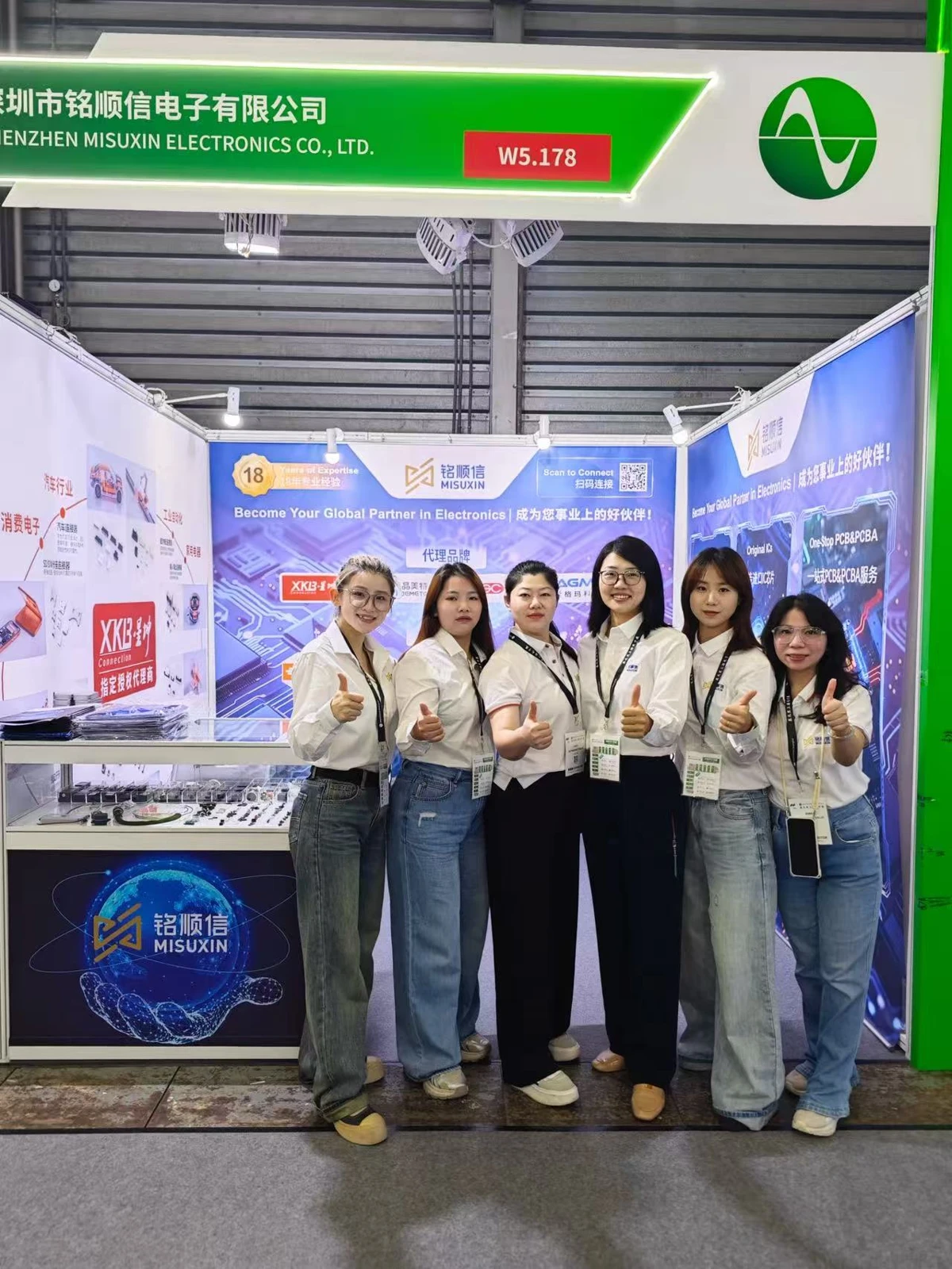 MISUXIN đón khách hàng trong ngành vào ngày khai mạc electronica China 2026